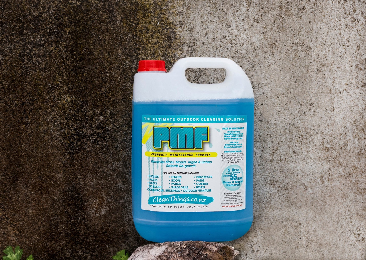 Outdoor Cleaner & Moss Remover - Clean Things