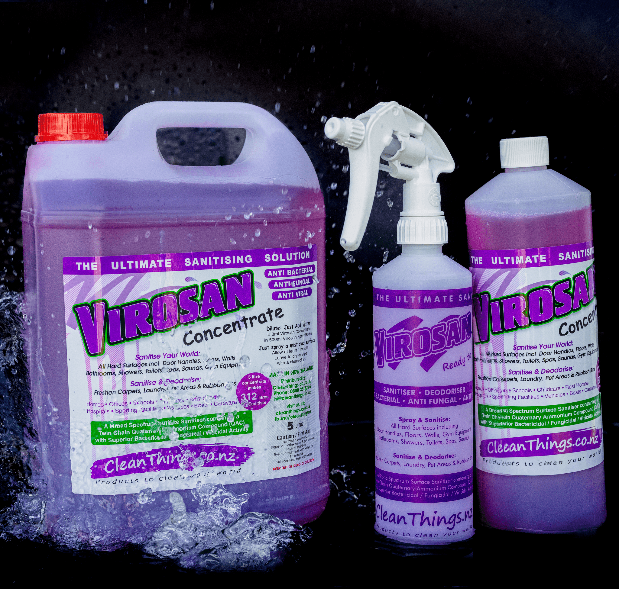 Sanitise & Remove Odour - Clean Things