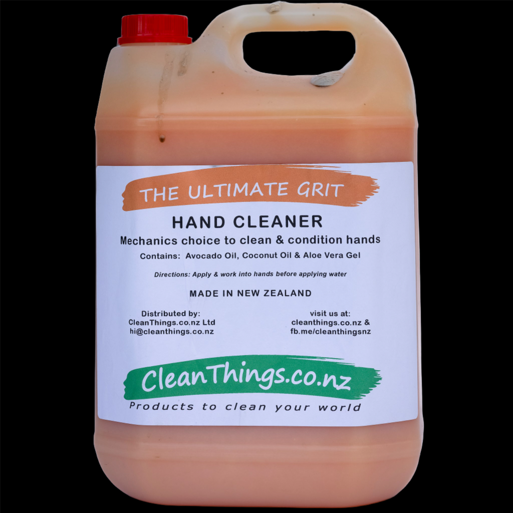Hand Cleaner Citrus Grit contains ingredients to clean & condition your hands. Clean grease & dirt. The Ultimate Grit NZ made