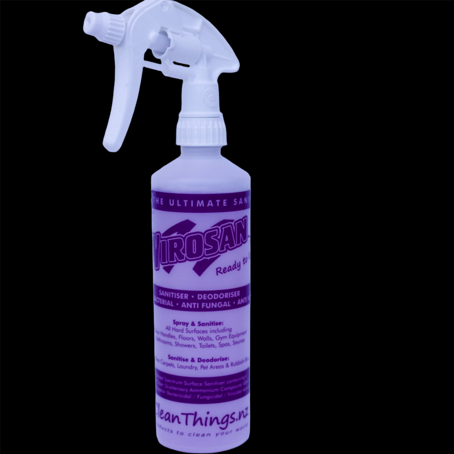 Virosan Sanitizer & Deodorizer ready2use in refillable 500ml spray bottle Re-use me again & again with our concentrate u can