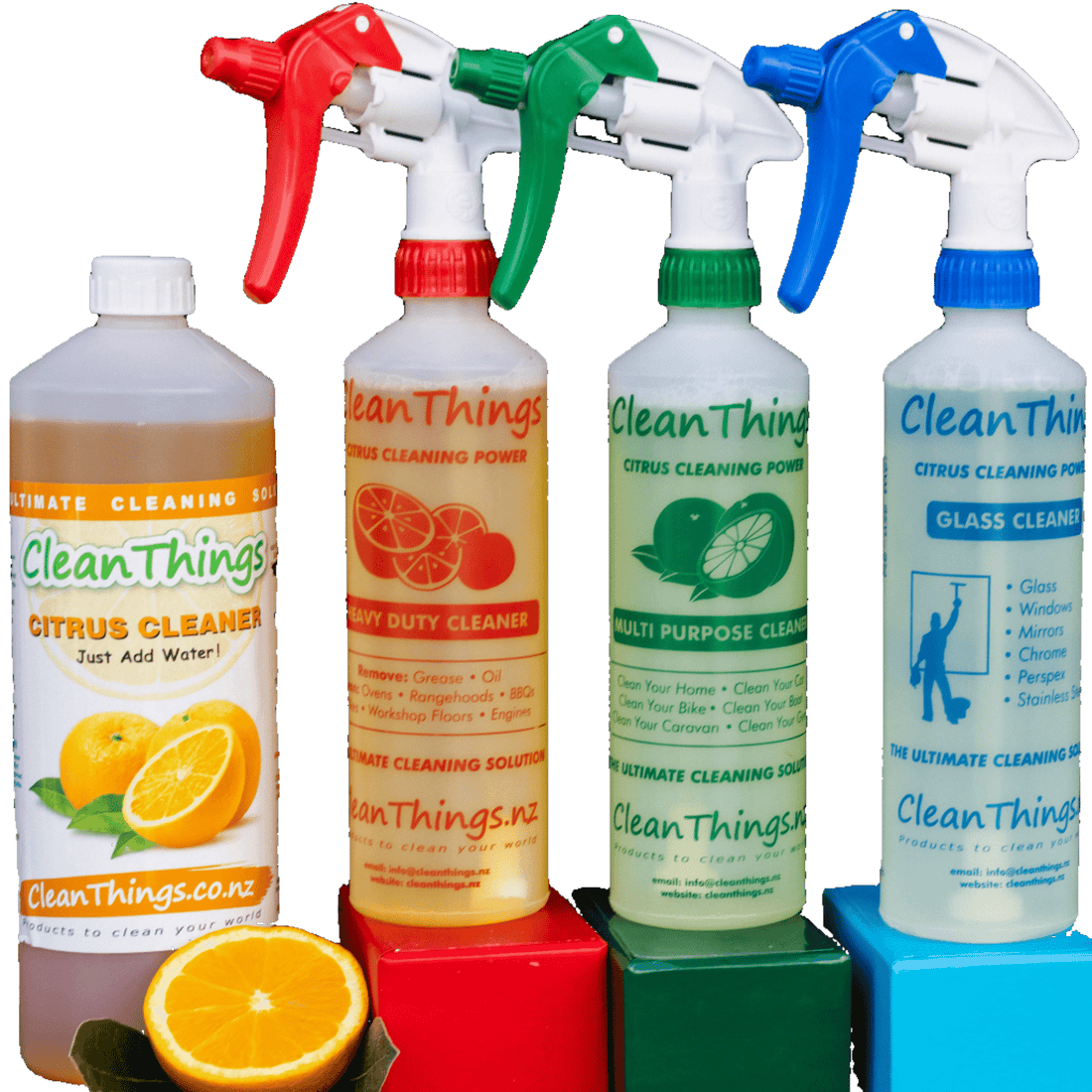 Citrus Cleaner 1L makes 40 multi purpose cleaner spray bottle refills ...