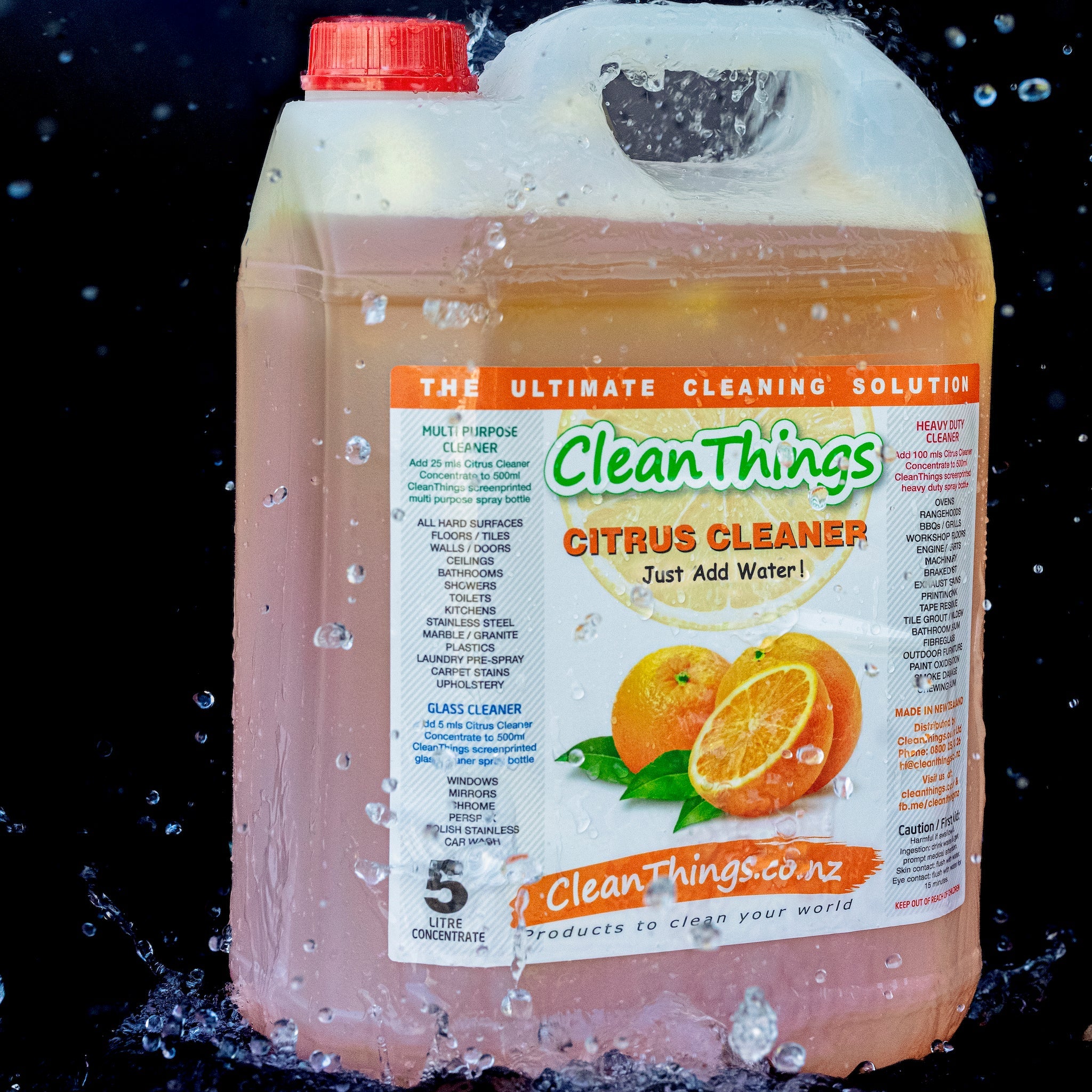 All Purpose Citrus Cleaner Concentrate 5 litres - Cleaning Product - Clean Things