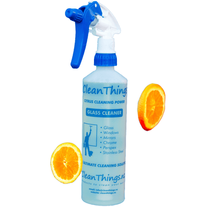 Glass Cleaner Spray Bottle Blue 500ml (ready to use) - Cleaning Product - Clean Things