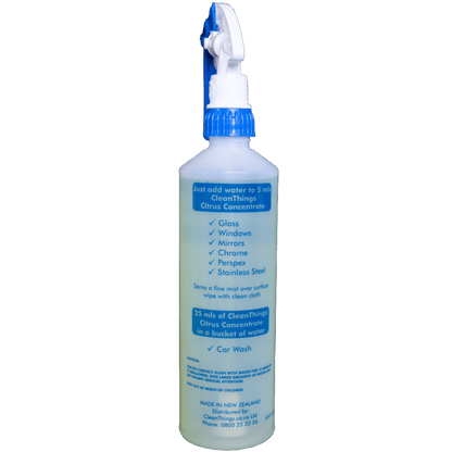 Glass Cleaner Spray Bottle Blue 500ml (ready to use) - Cleaning Product - Clean Things