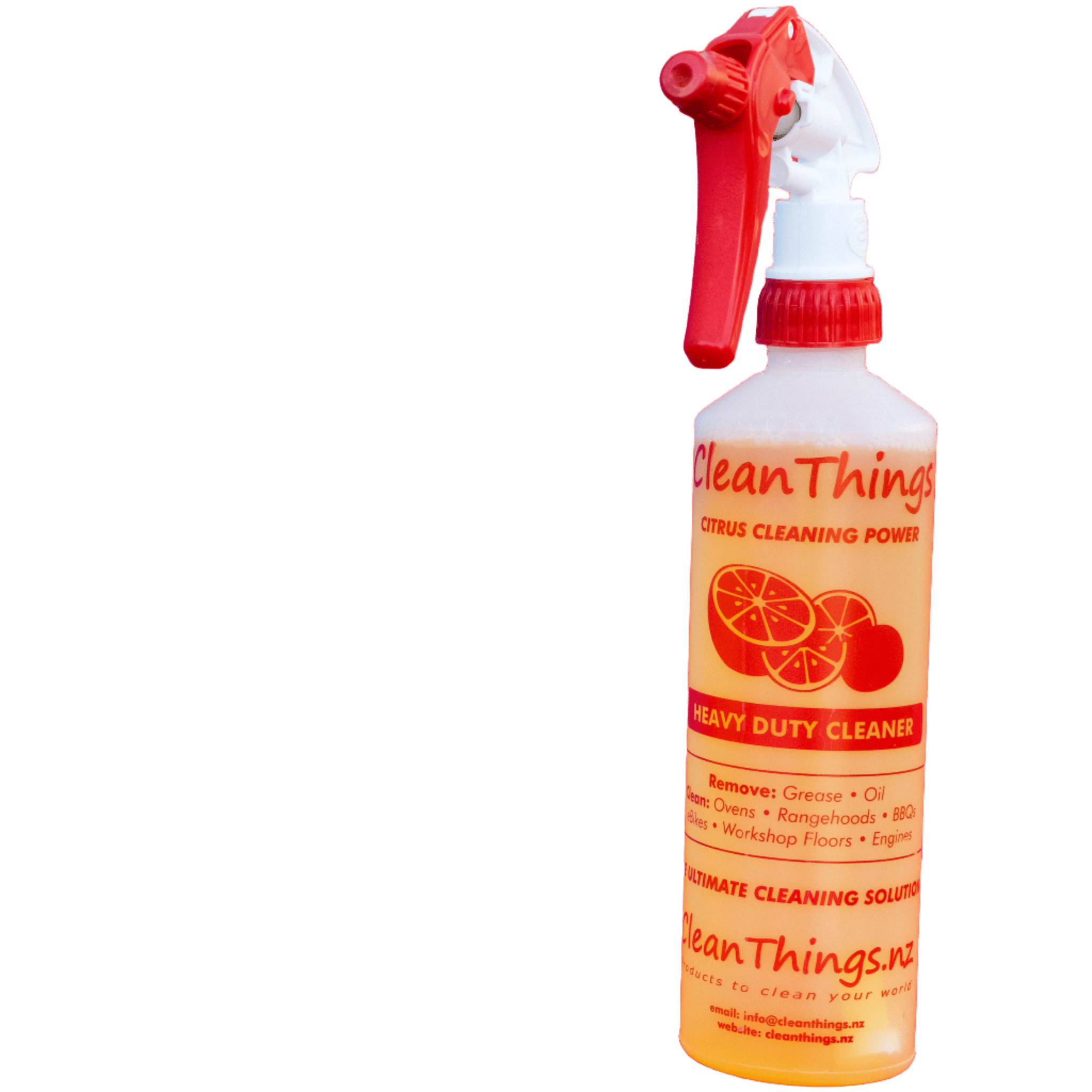Heavy Duty Cleaner Spray Bottle Red 500ml (ready to use) - Cleaning Product - Clean Things