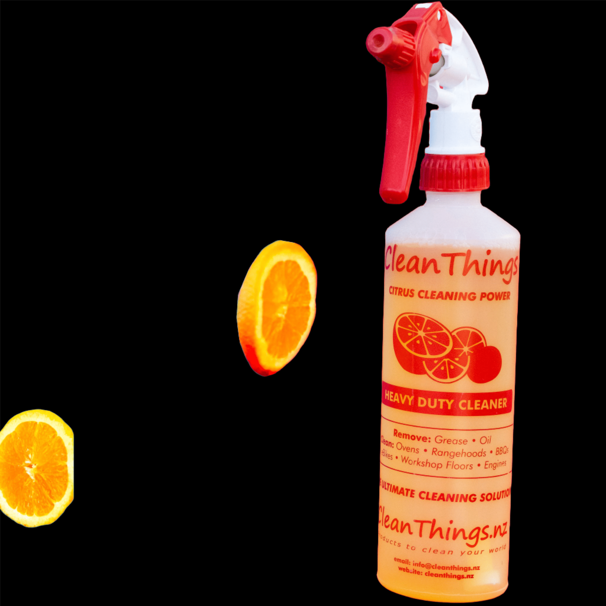 Heavy Duty Cleaner Spray Bottle Red 500ml (ready to use) - Cleaning Product - Clean Things