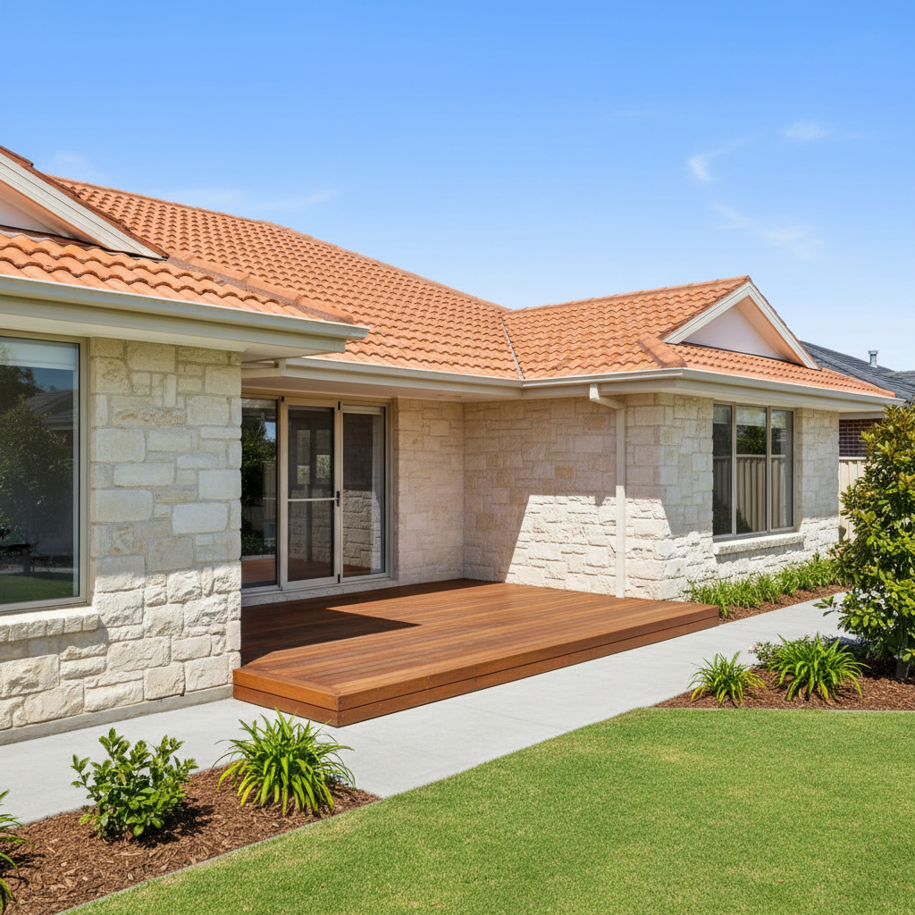 Outdoor home cleaning - moss removal