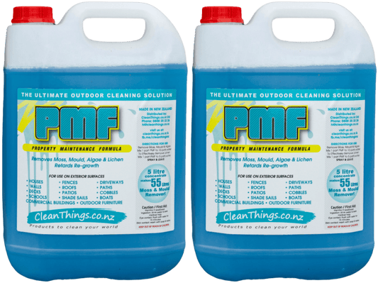 PMF Outdoor Cleaner Concentrate Moss Mould Remover 10 ltrs. Buy 2x 5 ltrs & save - Outdoor Cleaner - Clean Things