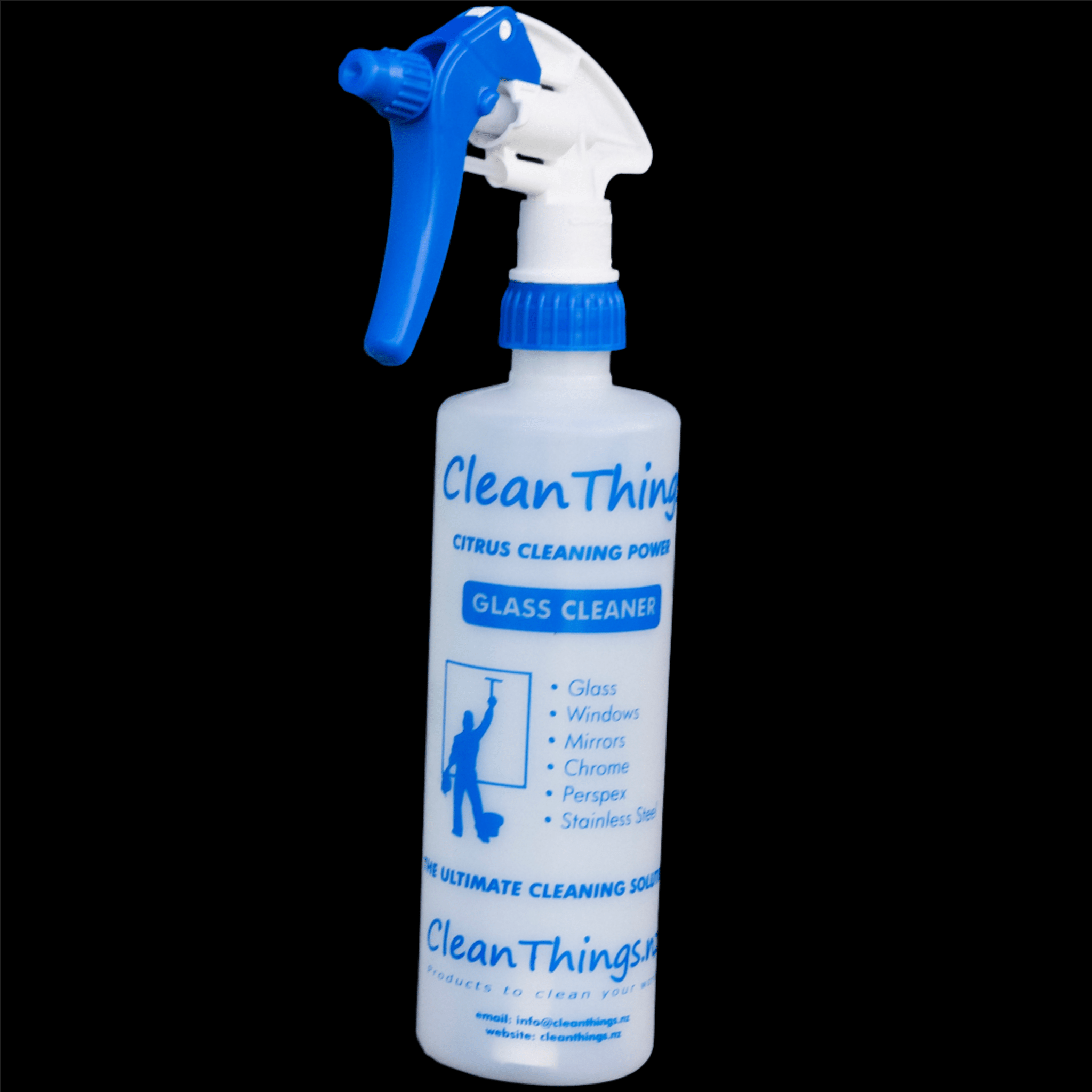 Spray Bottle Empty Blue Glass Cleaner - Spray Bottle - Clean Things
