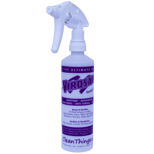Spray Bottle Empty Virosan Sanitiser Deodoriser - Spray Bottle - Clean Things