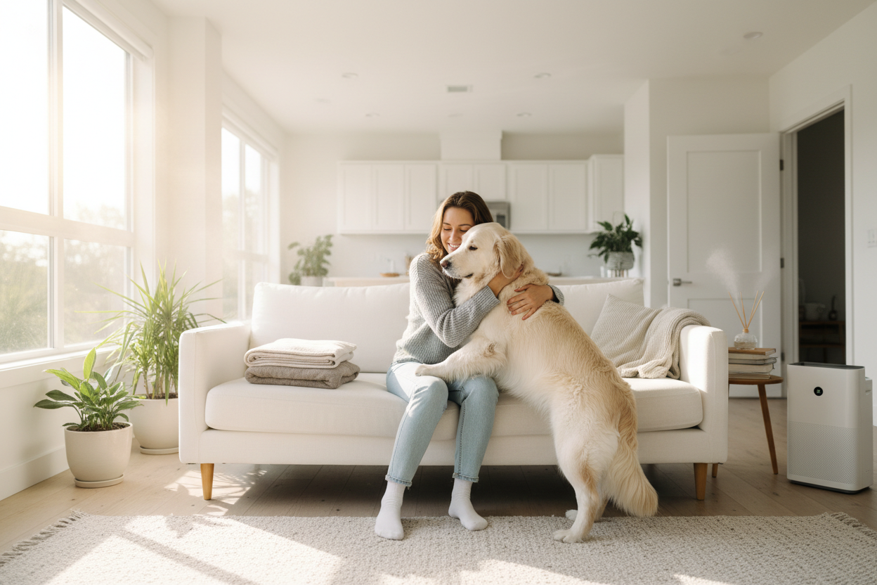 You love your pet but not their smell